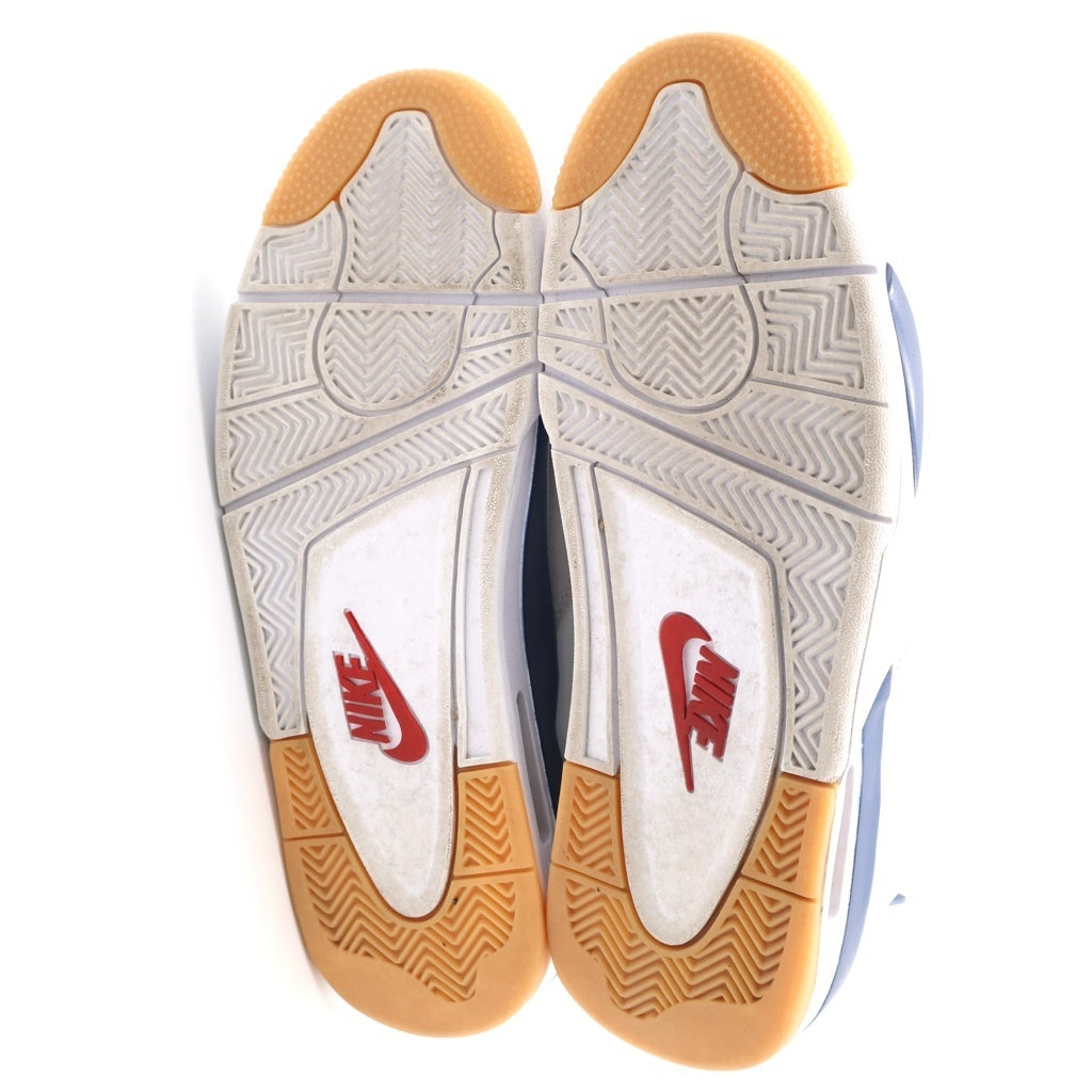 NIKE(ナイキ) Air Jordan 4 Retro SP Summit White Navy エアジョーダン4 レトロ SP サミットホワイト ミッドカットスニーカー ホワイト/ネイビー US9.5/27.5cm DR5415-100