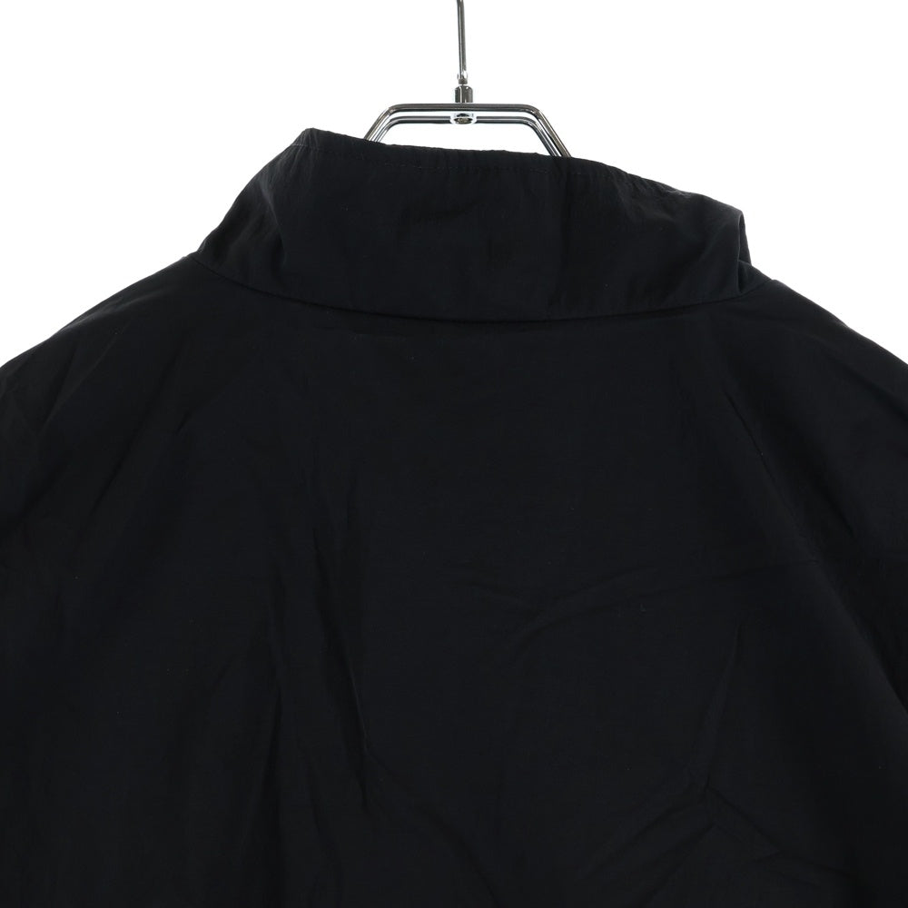 KITH(キス) 101 Wrinkle Nylon Madison Track Jacket リンクルナイロンマディソン ジップアップトラックジャケット ブラック 24-011-060-0011-1-0