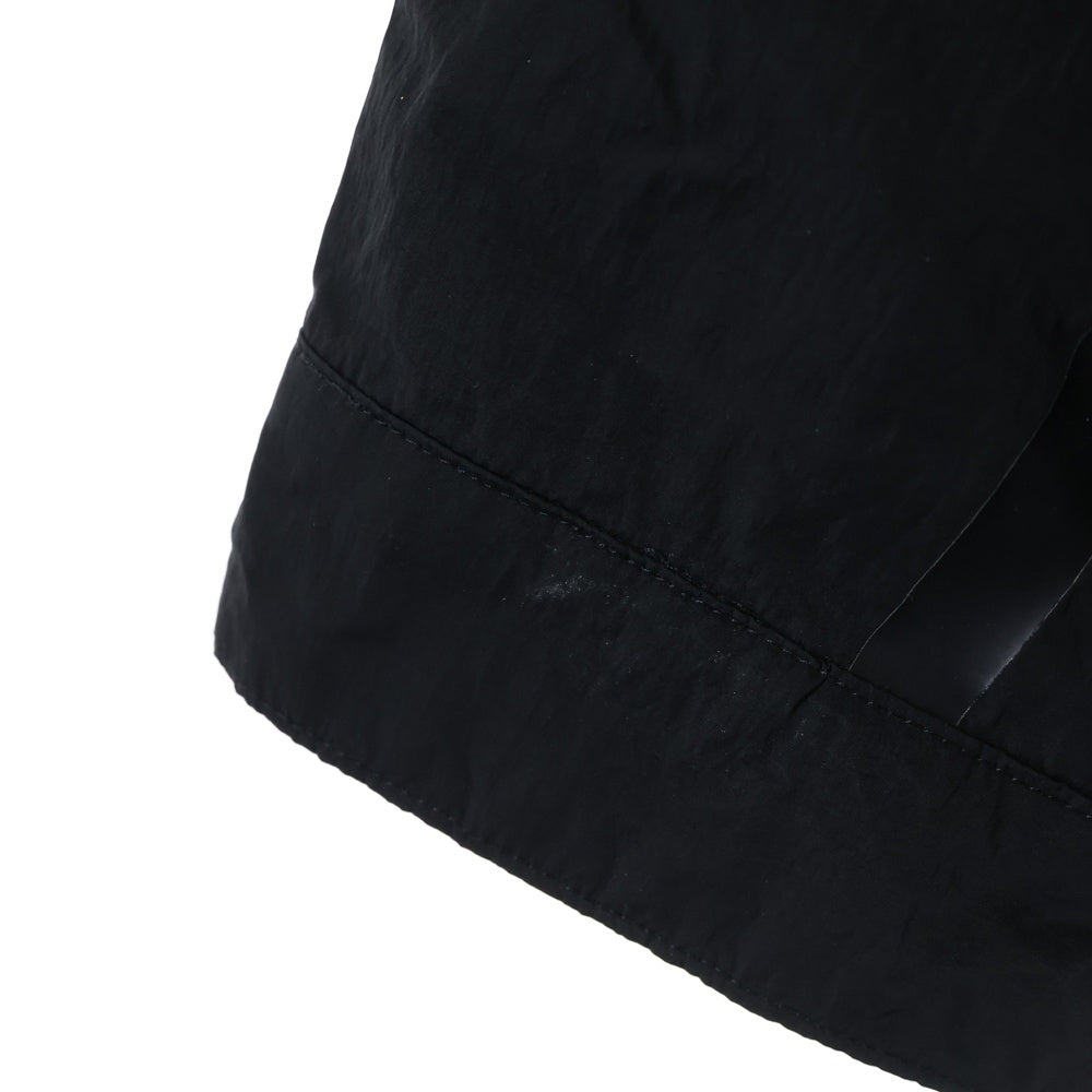 KITH(キス) 101 Wrinkle Nylon Madison Track Jacket リンクルナイロンマディソン ジップアップトラックジャケット ブラック 24-011-060-0011-1-0