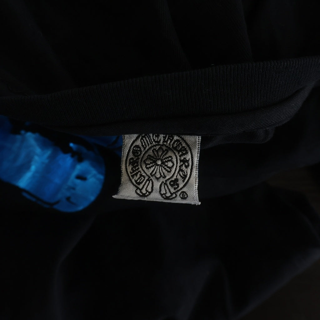 CHROME HEARTS(クロムハーツ) OLD FOTI Miss Lerlenre S/S TEE オールド フロントフォティミスラーレンプリント キッズ ブラック/ブルー