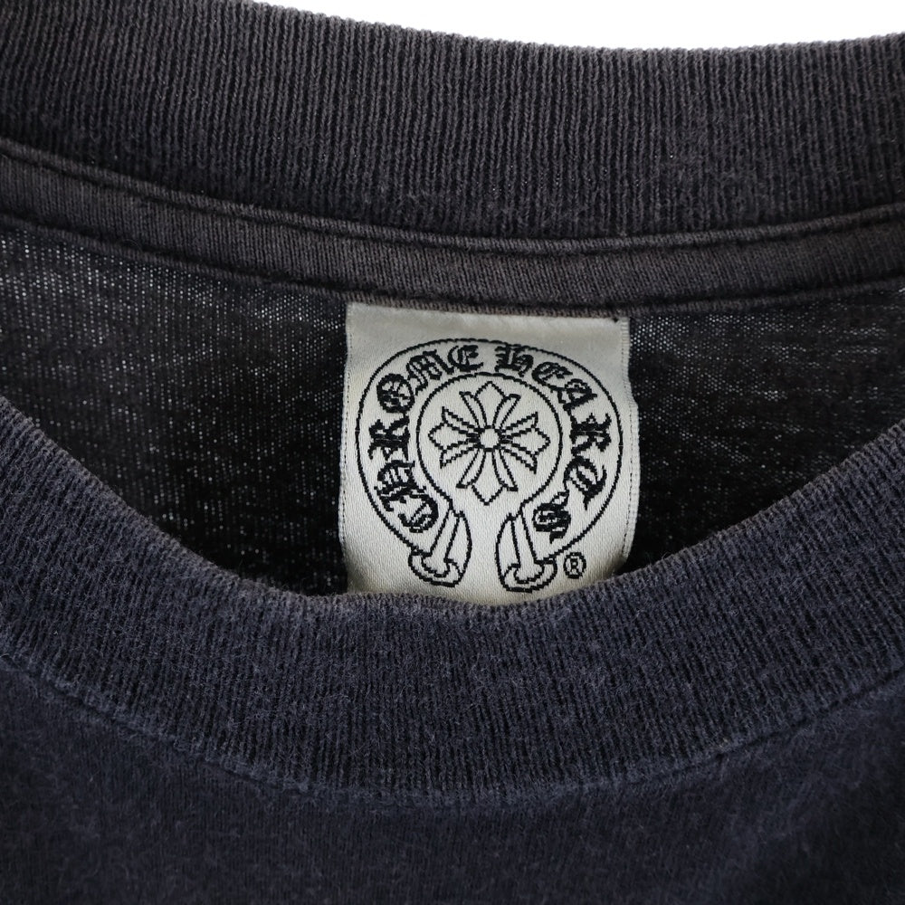 CHROME HEARTS(クロムハーツ) OLD CH S/S TEE オールド ニューヨーク限定 胸クロスプリント クルーネック半袖Tシャツカットソー ブラック