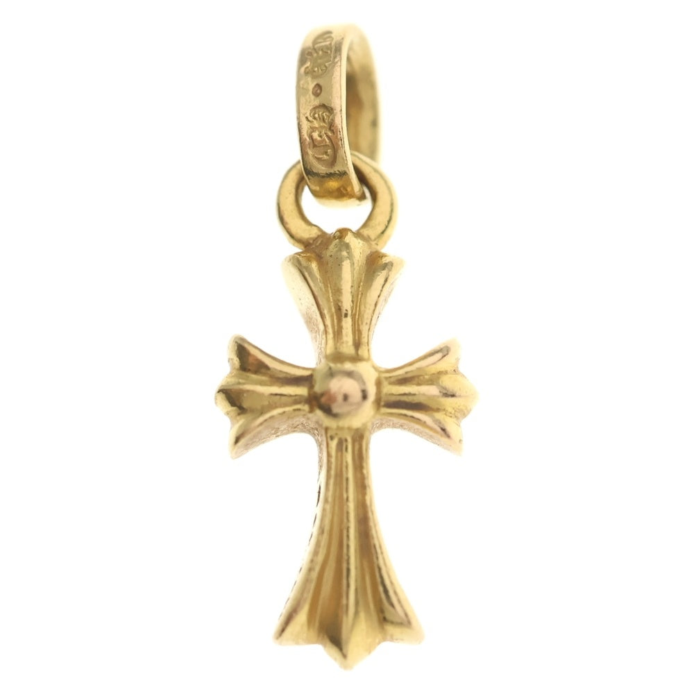 CHROME HEARTS(クロムハーツ) 22K CRS BBYFAT ベイビーファットクロス ペンダントトップ ゴールドBCA037