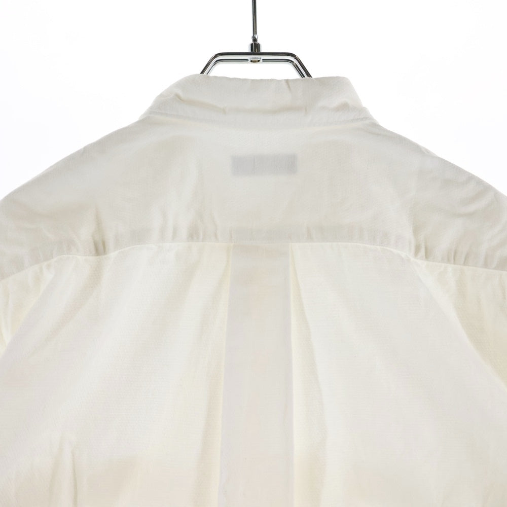 COMME des GARCONS HOMME(コムデギャルソンオム) 02AW 再構築切り替えデザイン 長袖コットンシャツ ホワイト HG-B082