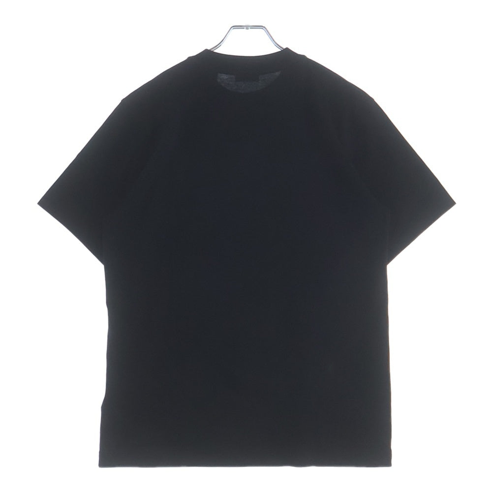 BURBERRY(バーバリー) KNIGHT STAMP COTTON TEE ナイトスタンプ クルーネック半袖Tシャツカットソー ブラック 8110953