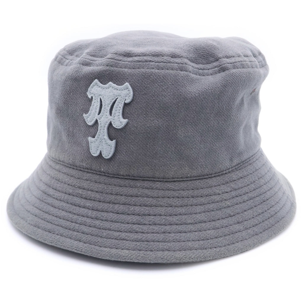 TENDERLOIN(テンダーロイン) BUCKET HAT D.C フェルトロゴパッチ コットンバケットハット グレー