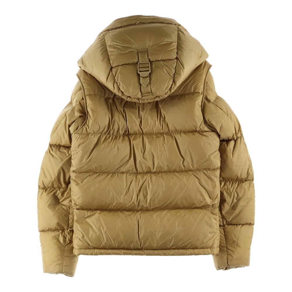 BURBERRY(バーバリー) デタッチャブルスリーブ ノバチェック ジップアップ ダウンジャケット ベージュ 1759-262