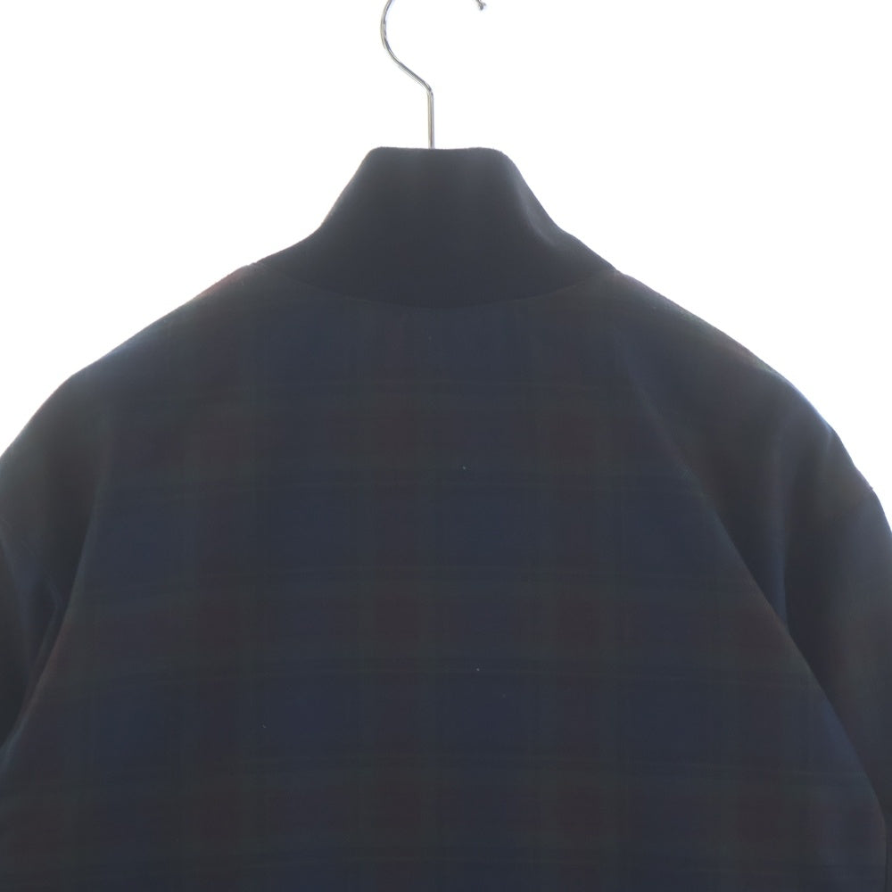 FRED PERRY(フレッドペリー) Tartan Zip Through Jacket タータンチェック ジップアップスルージャケット ブラック/マルチカラー J4539/143/00033/402