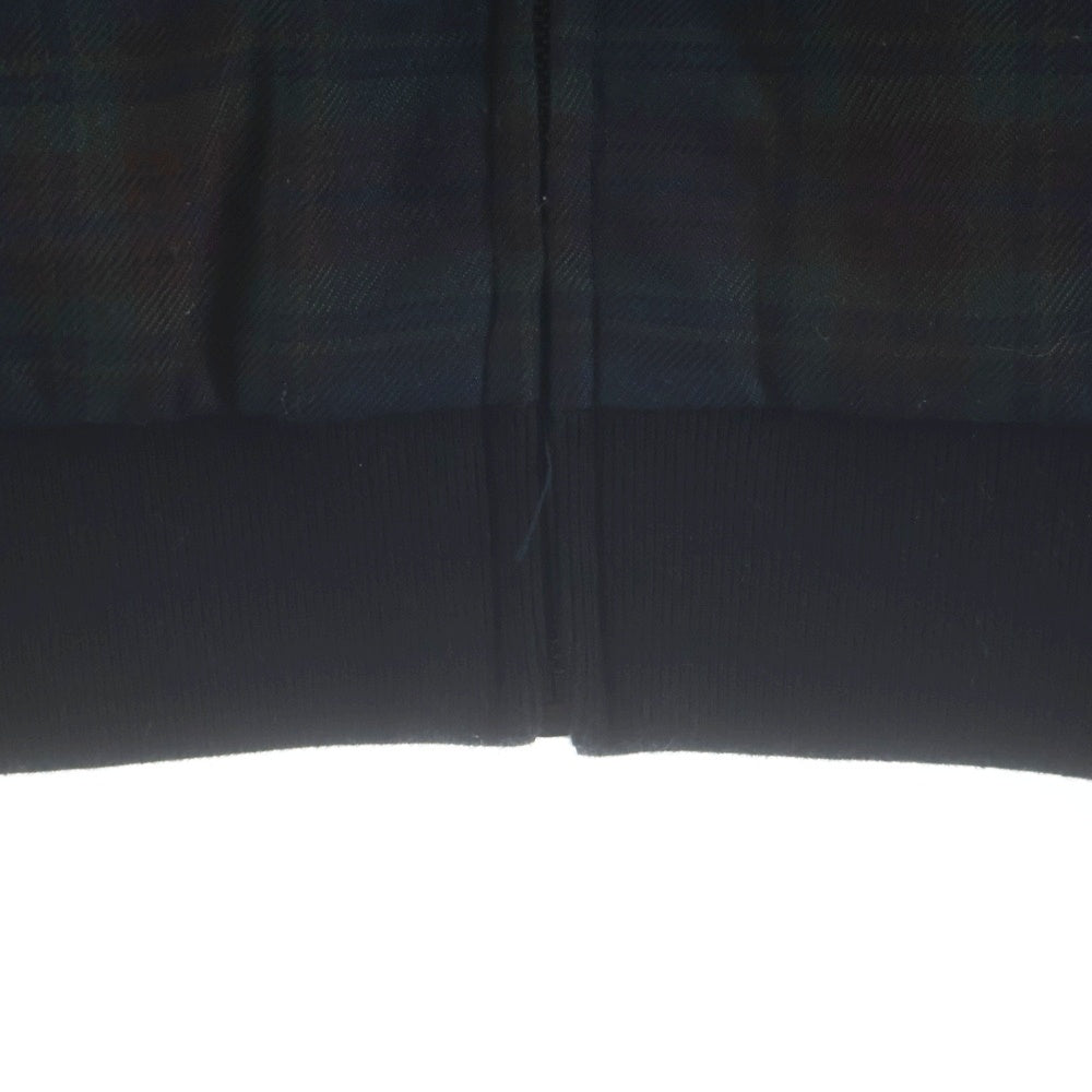 FRED PERRY(フレッドペリー) Tartan Zip Through Jacket タータンチェック ジップアップスルージャケット ブラック/マルチカラー J4539/143/00033/402