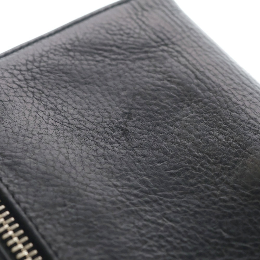 CHROME HEARTS(クロムハーツ) WAVE ウェーブ レザーウォレット 財布 ブラック