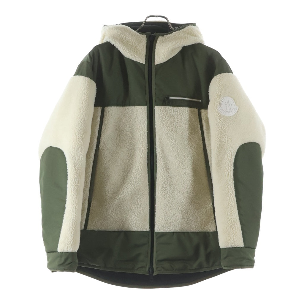 MONCLER(モンクレール) GOUSTAN JACKET リバーシブル ボア ダウンジャケット ネイビー G20911A00048 809BY