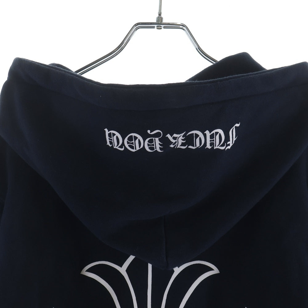 CHROME HEARTS(クロムハーツ) OLD CHプラス 裏地サーマル ジップアップパーカー ネイビー