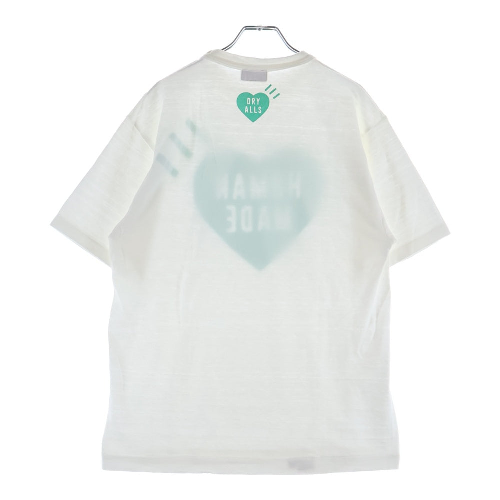 HUMAN MADE(ヒューマンメイド) BANGKOKオープン記念 HEART GRAPHIC T-SHIRT プリントTシャツ HM31CS077 ホワイト