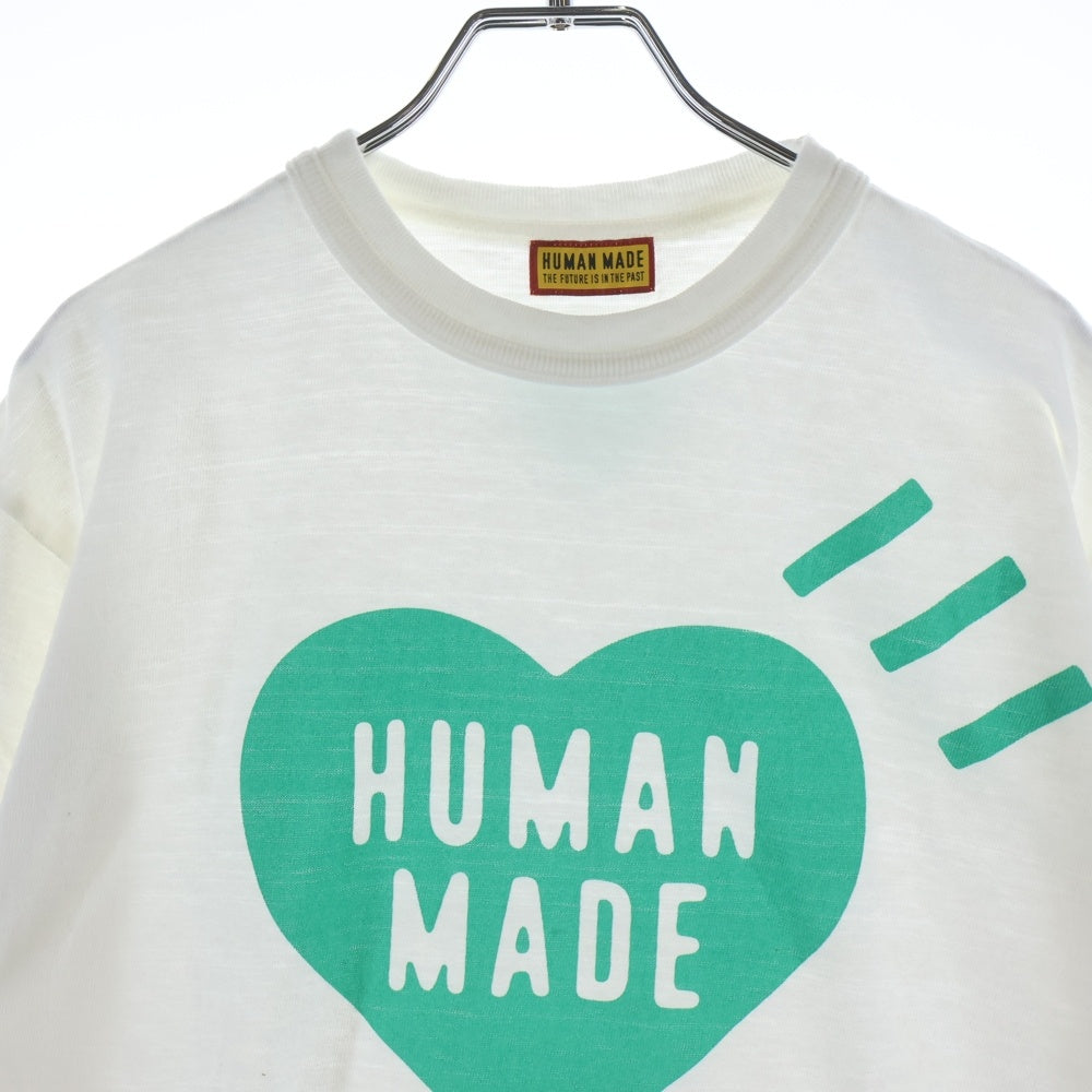 HUMAN MADE(ヒューマンメイド) BANGKOKオープン記念 HEART GRAPHIC T-SHIRT プリントTシャツ HM31CS077 ホワイト