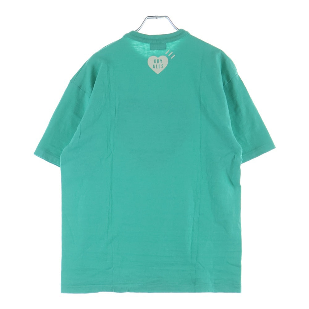 HUMAN MADE(ヒューマンメイド) BANGKOKオープン記念 HEART GRAPHIC T-SHIRT プリントTシャツ HM31CS077 グリーン