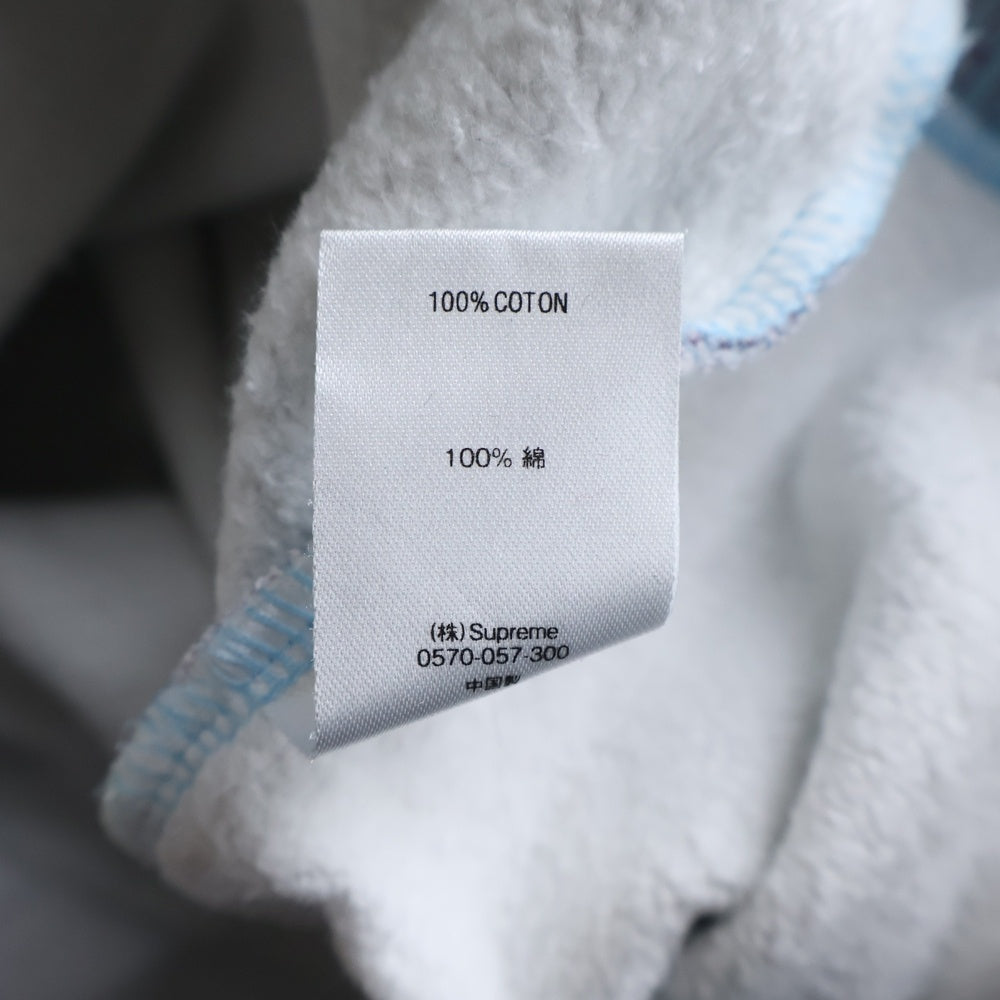 SUPREME(シュプリーム) Miles Davis Hooded Sweatshirt 総柄プリント プルオーバーパーカー マルチカラー