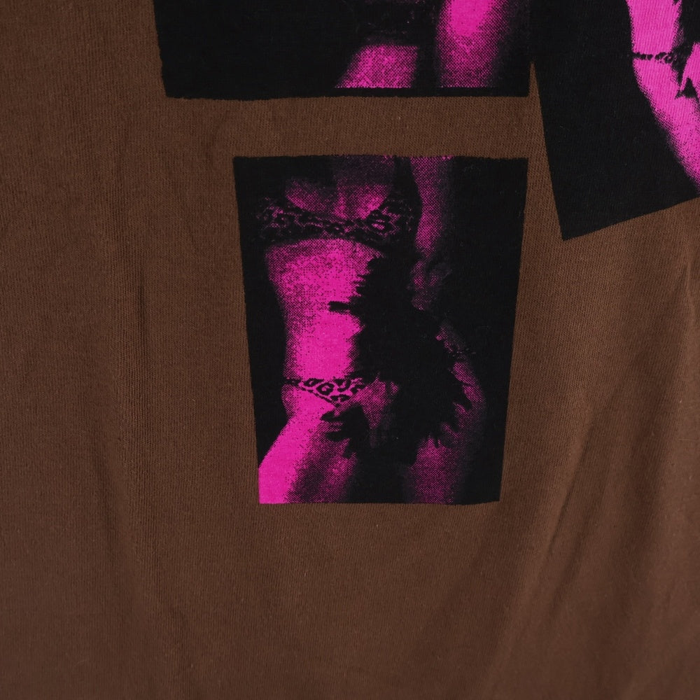 SUPREME(シュプリーム) 20AW Dicks Tee グラフィックプリント クルーネック半袖Tシャツカットソー ブラウン