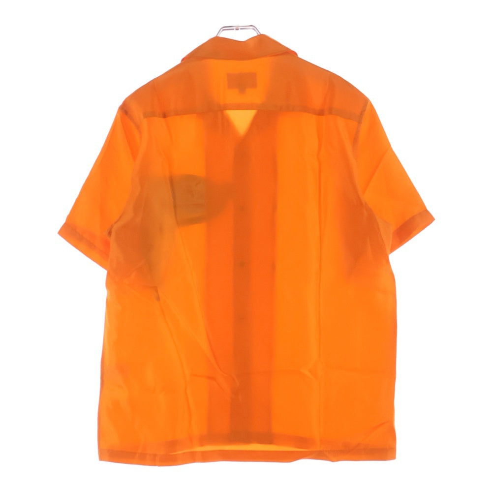 SUPREME(シュプリーム) 19SS The Persistence of Memory Shirt フロントプリント シルク半袖シャツ オレンジ