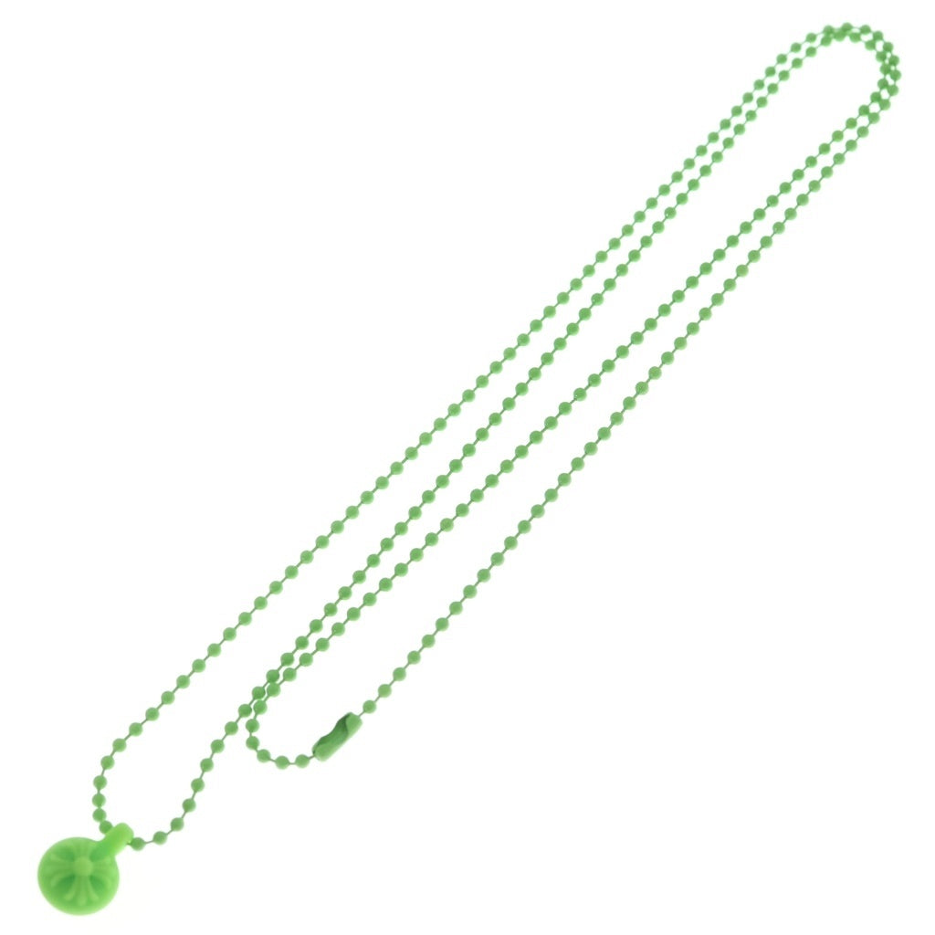 CHROME HEARTS(クロムハーツ) RUBBER CH CRS BALL #2 クロスボール ラバーネックレス シリコン グリーン