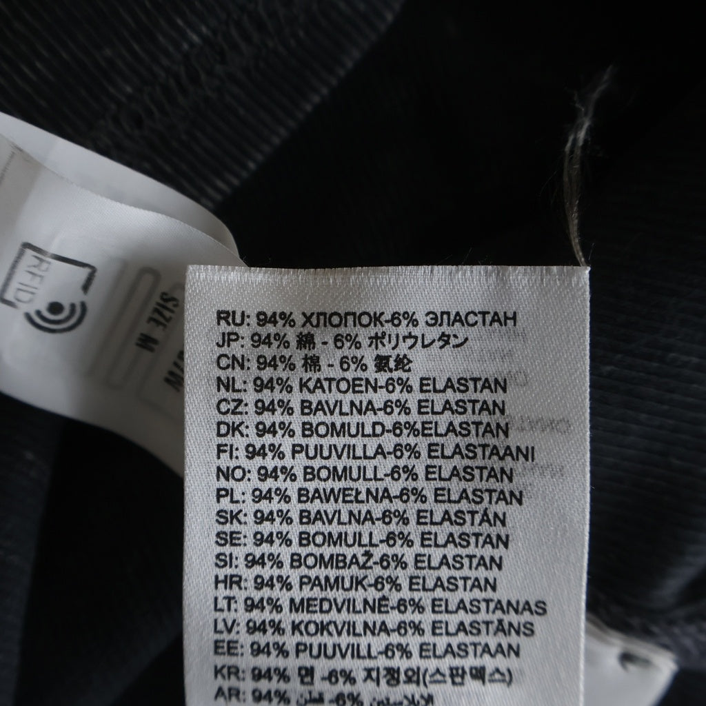 DIESEL(ディーゼル) T-RESPEC-LS Dロゴ 長袖Tシャツカットソー レディース ブラック A12067 0KHAS