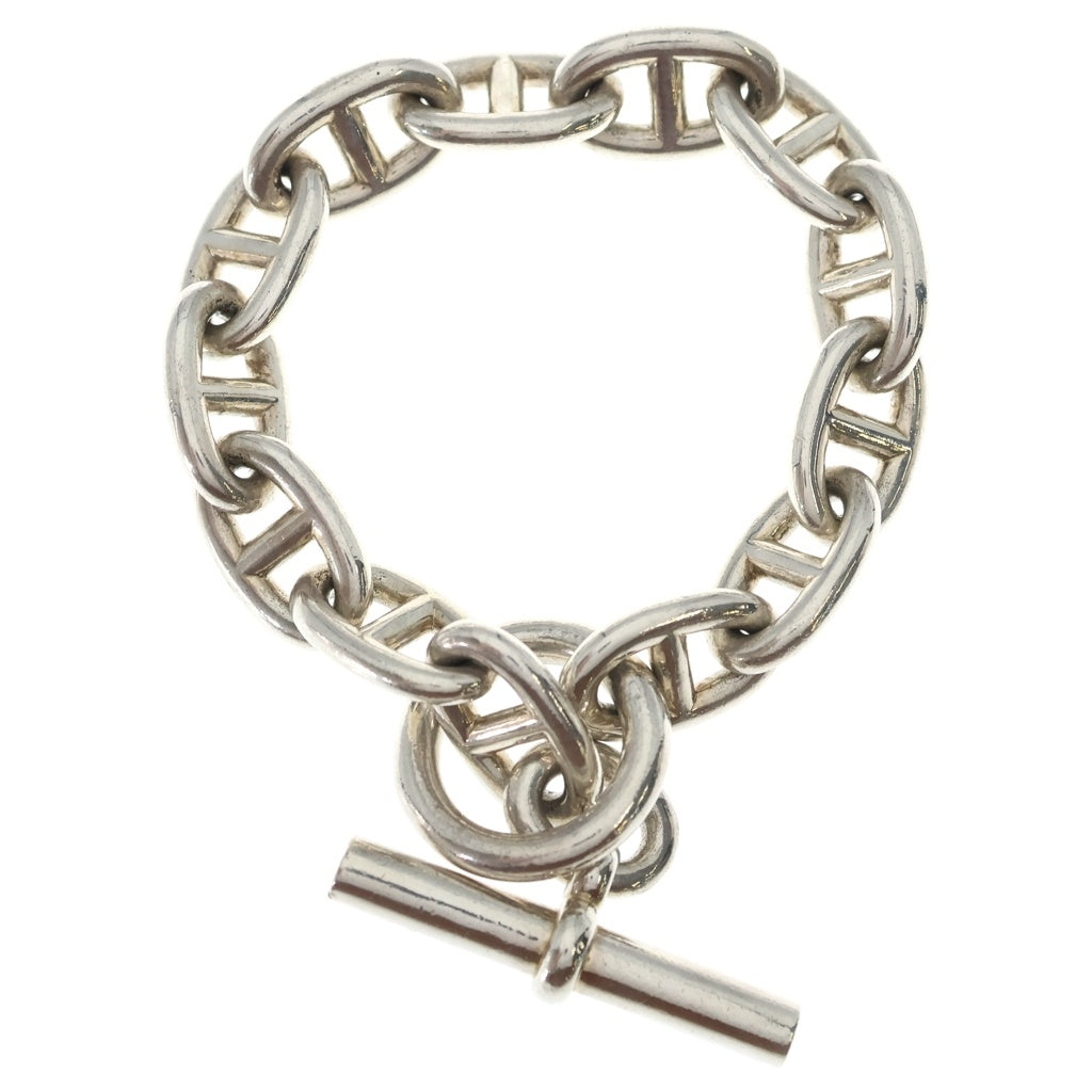 HERMES(エルメス) Chaine d'Ancre TGM シェーヌダンクル TGM チェーンブレスレット シルバー 13LINK