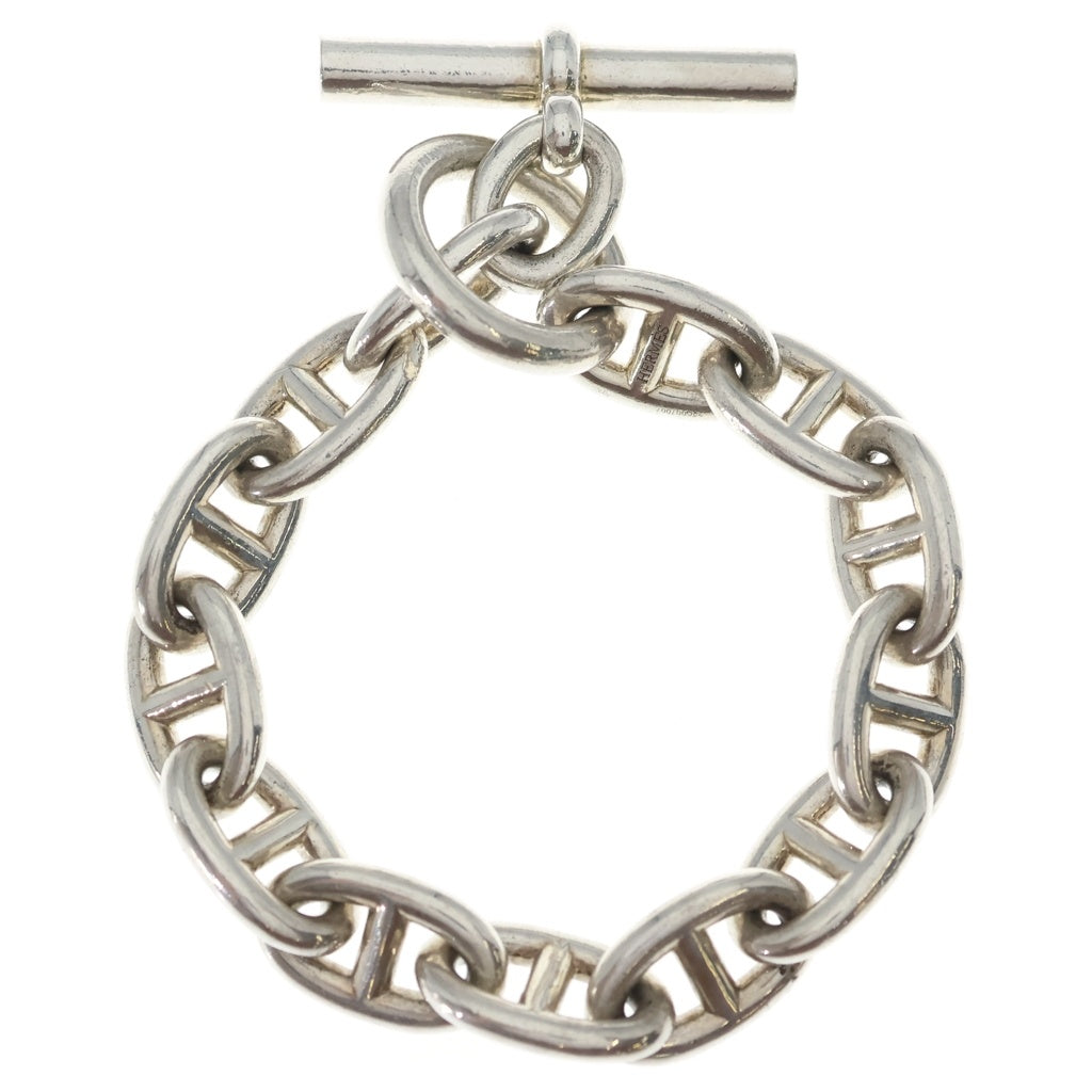 HERMES(エルメス) Chaine d'Ancre TGM シェーヌダンクル TGM チェーンブレスレット シルバー 13LINK