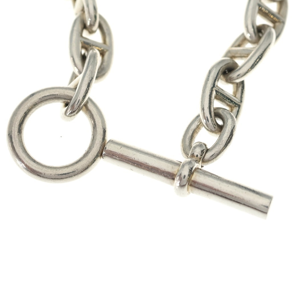 HERMES(エルメス) Chaine d'Ancre TGM シェーヌダンクル TGM チェーンブレスレット シルバー 13LINK