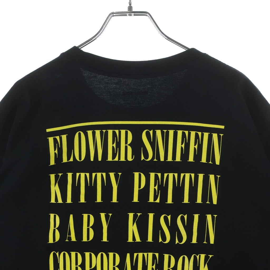 NEIGHBORHOOD(ネイバーフッド) ×NIRVANA SMILE TEE ニルバーナ スマイル クルーネック半袖Tシャツカットソー ブラック