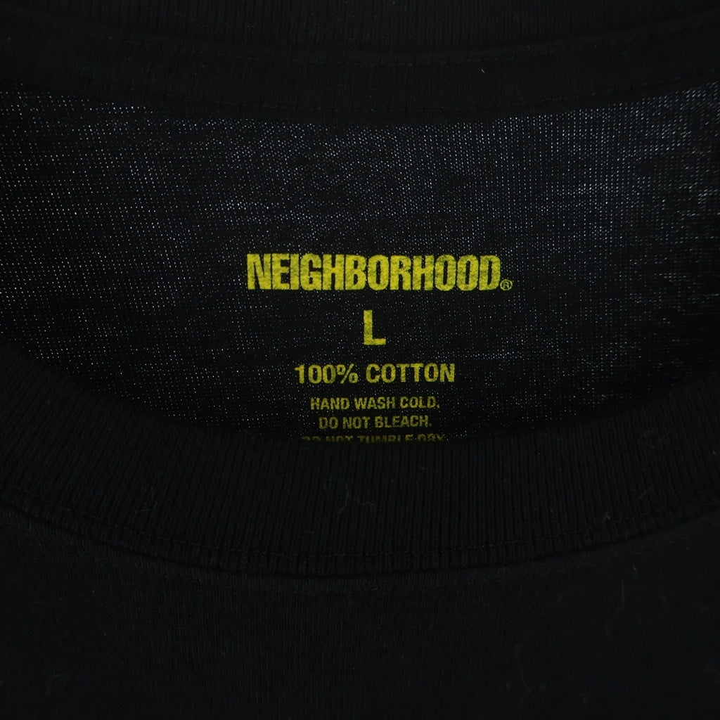 NEIGHBORHOOD(ネイバーフッド) ×NIRVANA SMILE TEE ニルバーナ スマイル クルーネック半袖Tシャツカットソー ブラック