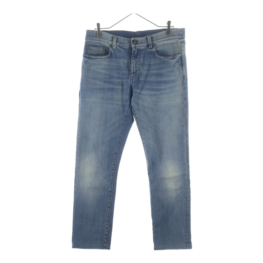 SAINT LAURENT PARIS(サンローランパリ) ロゴパッチ ウォッシュド加工 