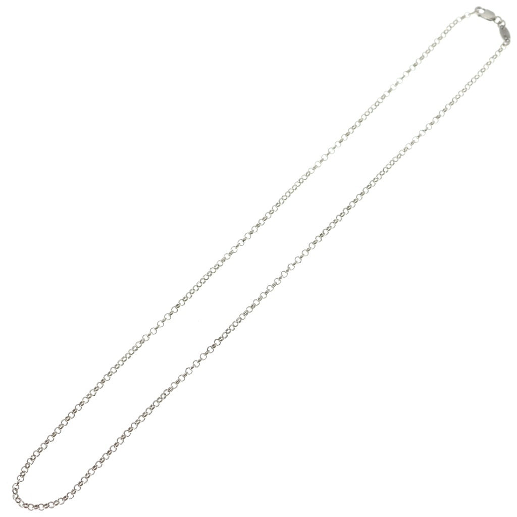 CHROME HEARTS(クロムハーツ) NECKCHAIN R18 ロールチェーンネックレス 18inch シルバー BCA083