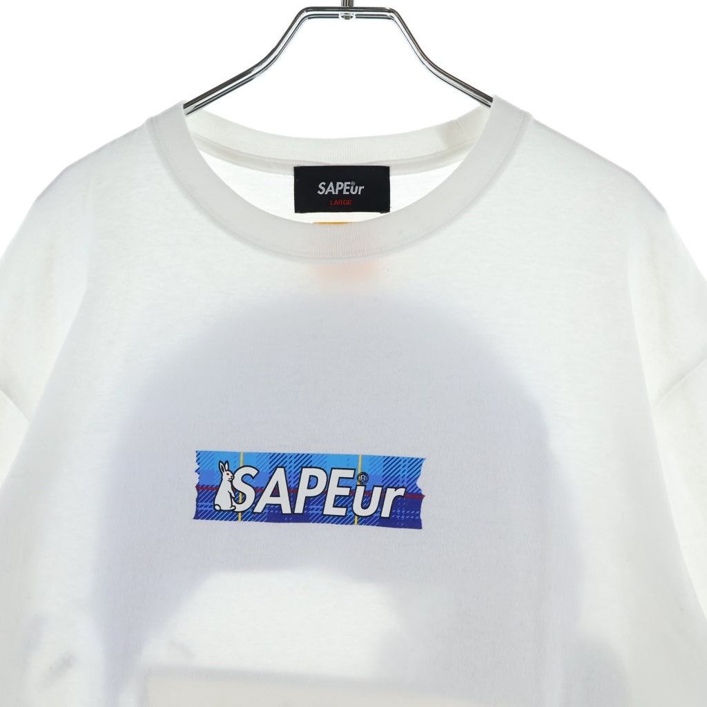SAPEur(サプール) ×FR2 ロッドマンプリント クルーネック半袖Tシャツカットソー ホワイト