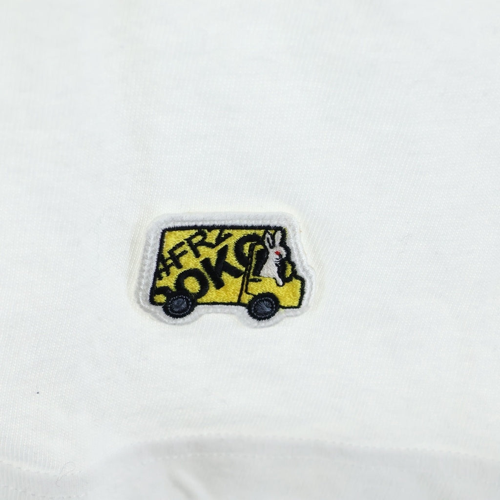 SAPEur(サプール) ×FR2 ロッドマンプリント クルーネック半袖Tシャツカットソー ホワイト