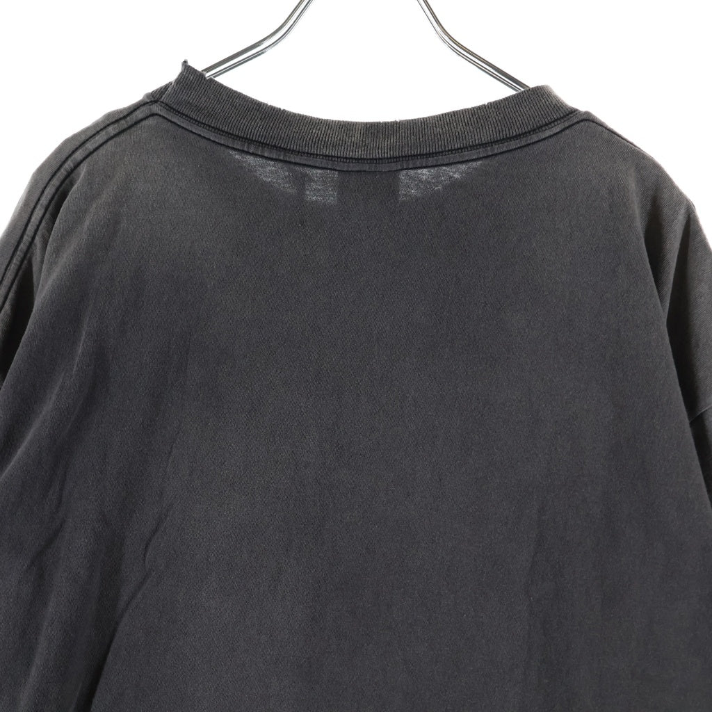 SAINT MICHAEL(セントマイケル) 25SS ×NEIGHBORHOOD ネイバーフッド フロントプリント クルーネック半袖Tシャツカットソー グレー SM-HR8-0000-C69