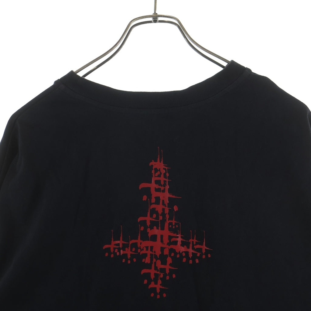 cvtvlist(カタリスト) フロントロゴプリント クルーネック長袖Tシャツカットソー 2101090303
