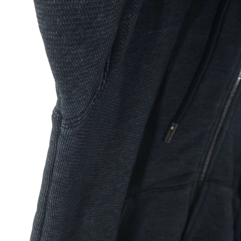 OFF-WHITE(オフホワイト) 22SS Arrows Hooded Jacket クロスアローロゴプリント ジップアップパーカー グレー OWBE005E20JER001