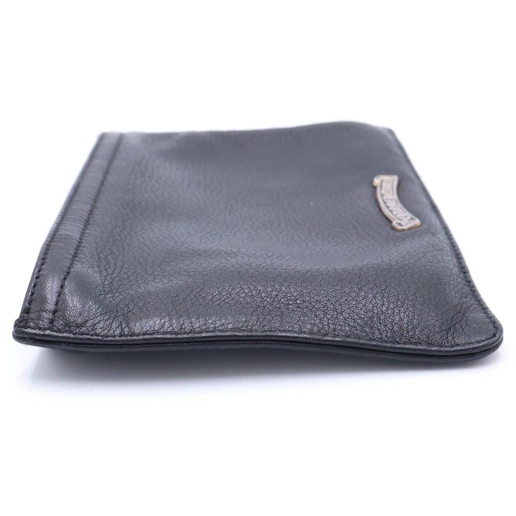 CHROME HEARTS(クロムハーツ) ZPR CHNG PURSE2 ジッパーチェンジパース レザーコインケース ブラック