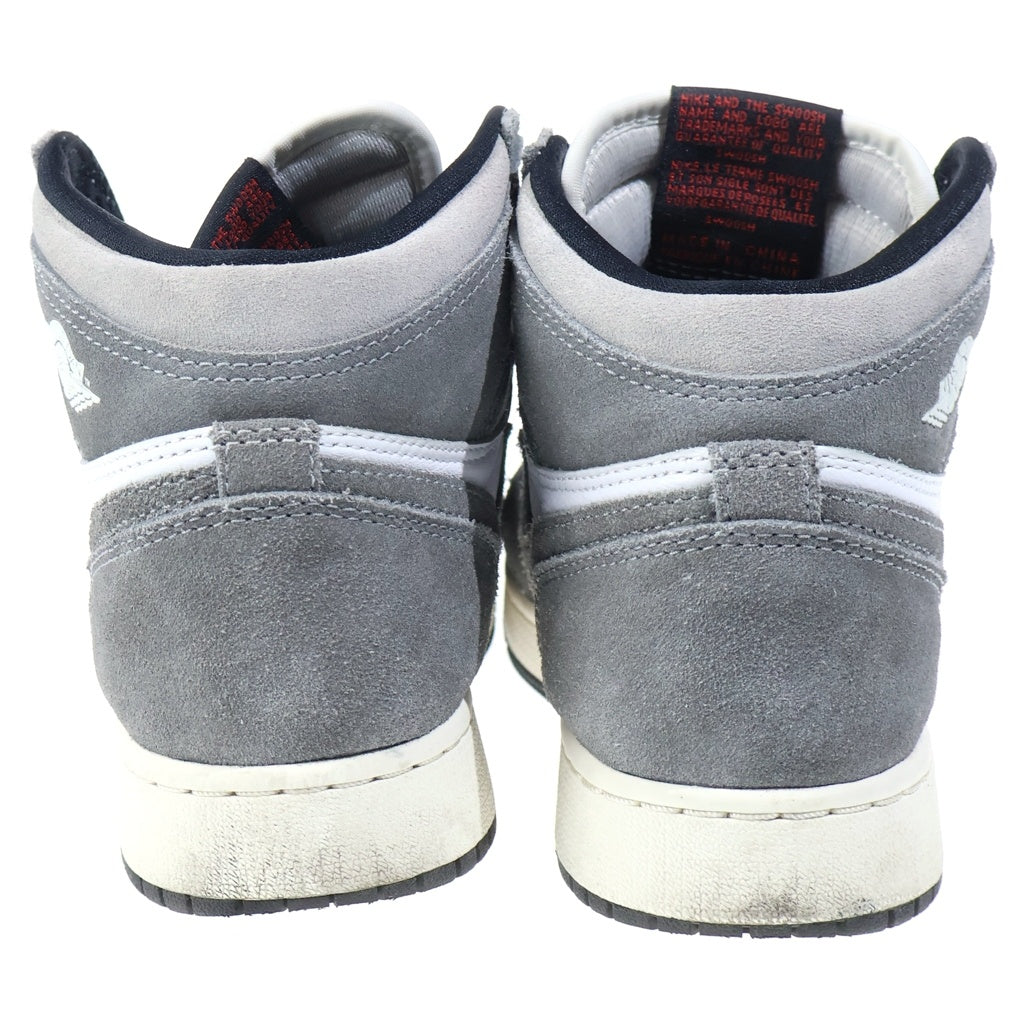 NIKE(ナイキ) GS Air Jordan 1 Retro High OG Black and Smoke Grey GS エアジョーダン1 レトロ ハイ OG ハイカットスニーカー レディース FD1437-051