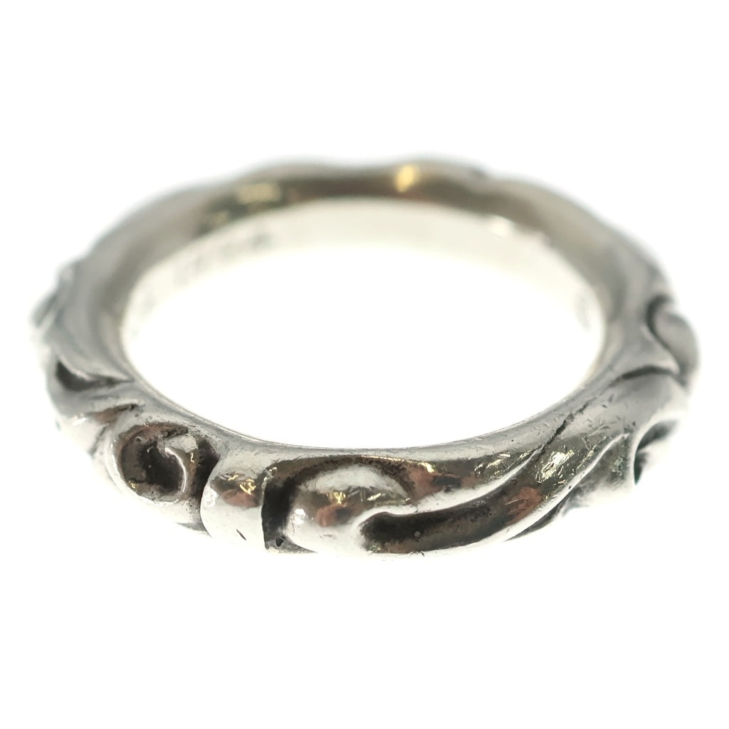 CHROME HEARTS(クロムハーツ) SCRL BAND スクロールバンド リング シルバー BCA351