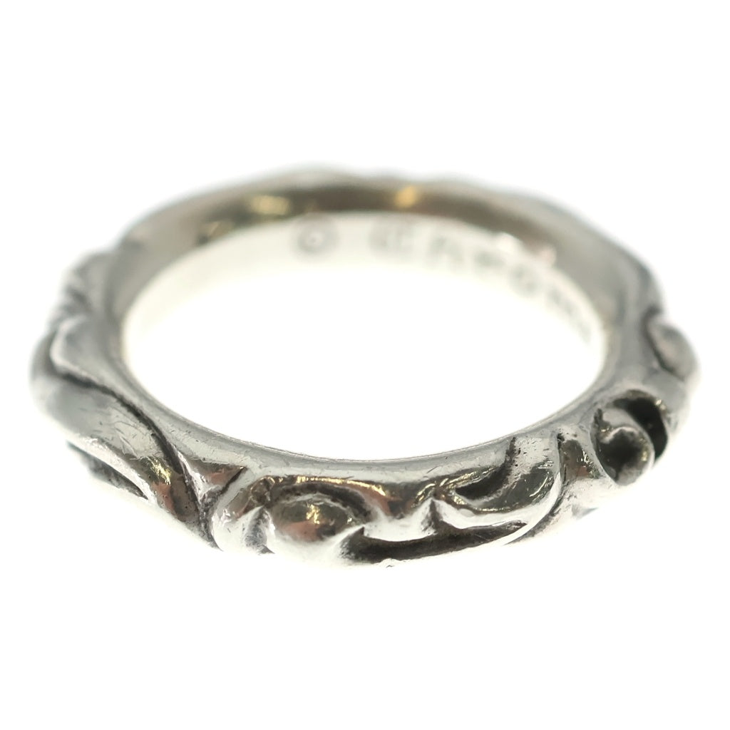 CHROME HEARTS(クロムハーツ) SCRL BAND スクロールバンド リング シルバー BCA351