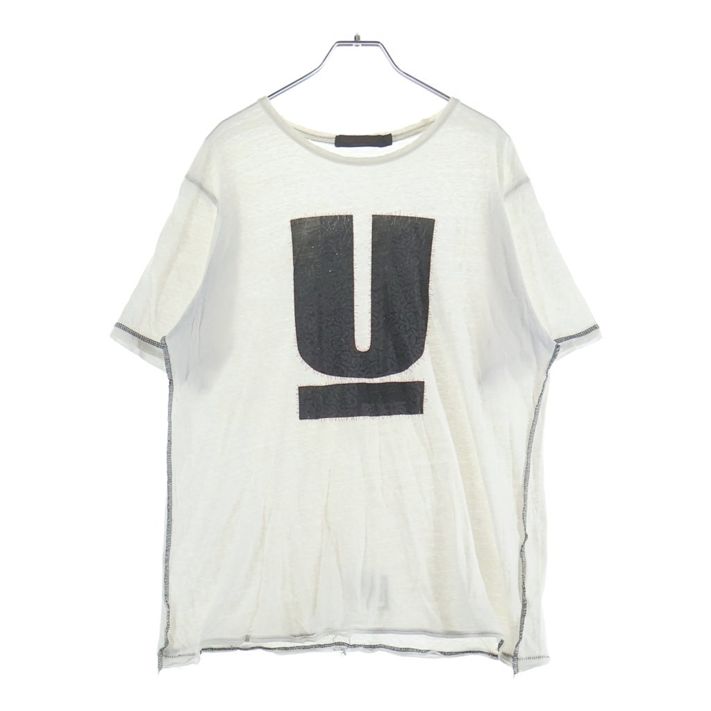 UNDERCOVER(アンダーカバー) 03SS SCAB期 フロントロゴプリント クルー