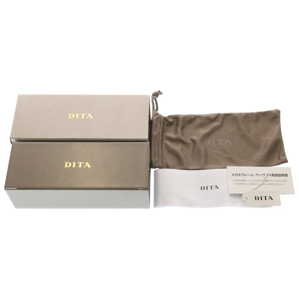 DITA(ディータ) SEQUOIA セコイヤ ウェリントンフレーム サングラス ブラウン DRX-2086-G-T-TIM-55-AF レディース