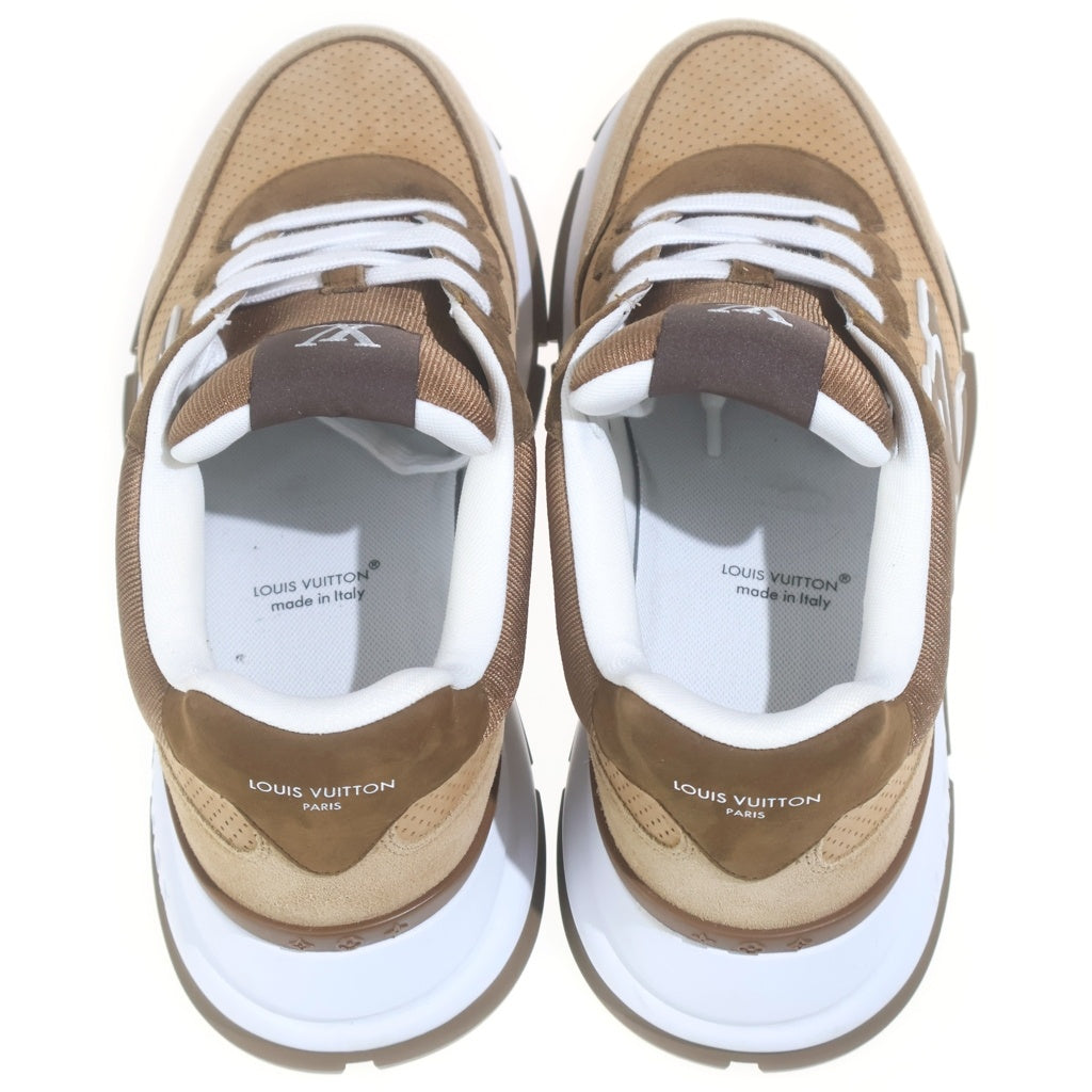 LOUIS VUITTON(ルイヴィトン) LVクラシック スウェード ローカットスニーカー ベージュ 1AIOIW