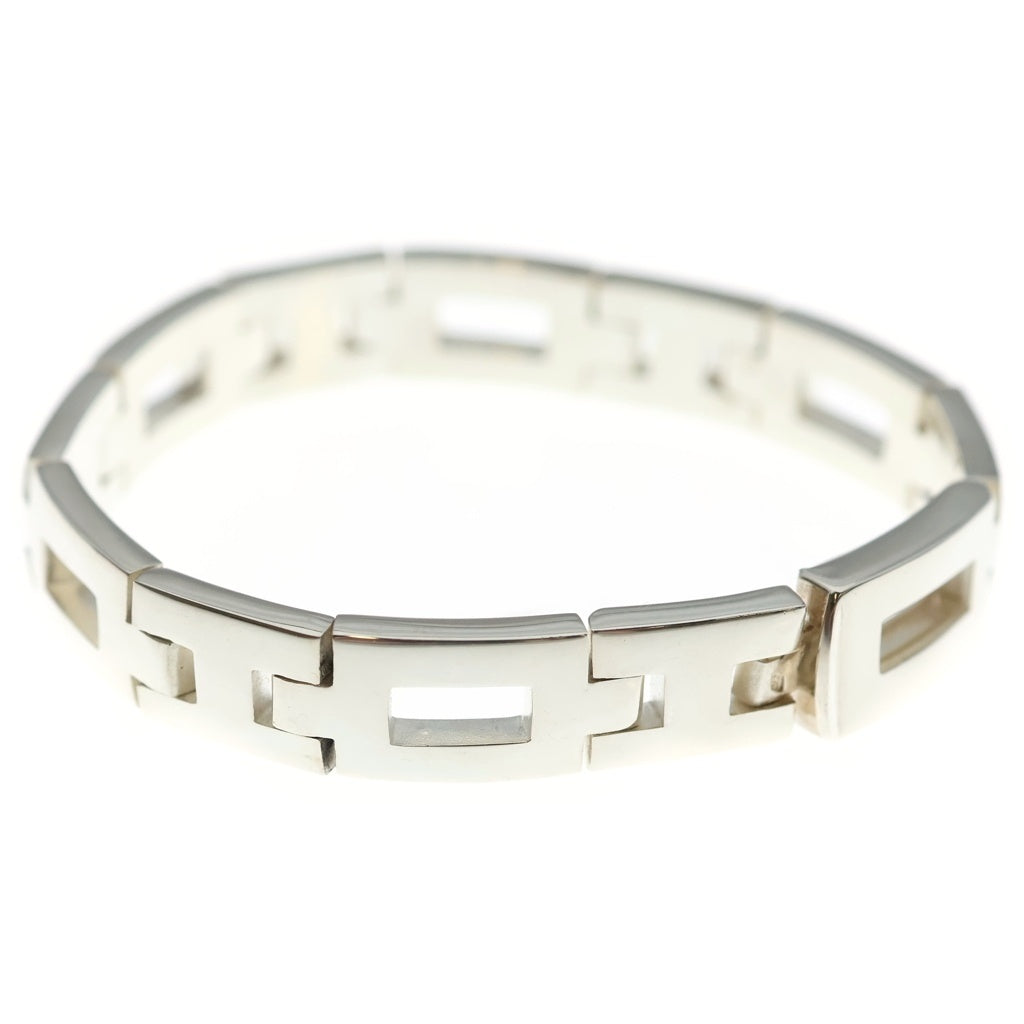 HERMES(エルメス) Hロゴ ヘラクレス ブレスレット シルバー レディース