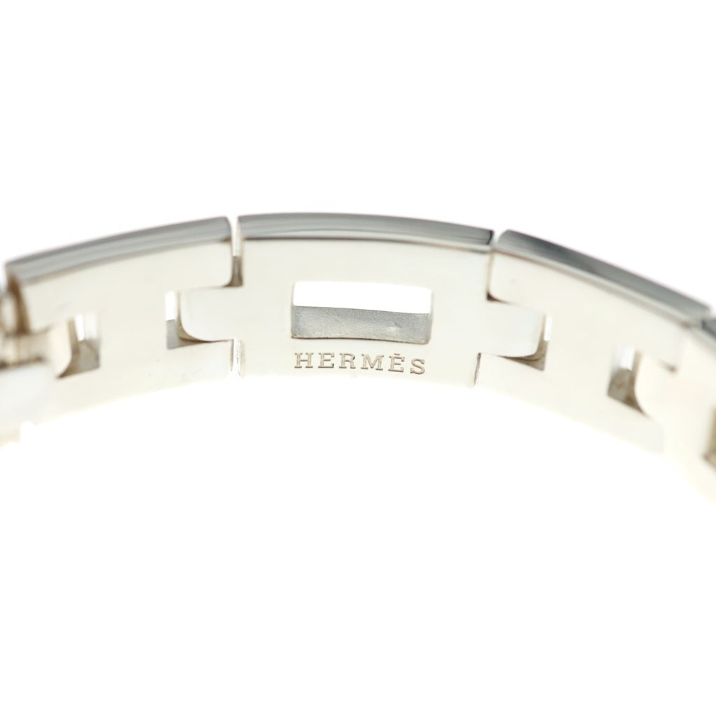HERMES(エルメス) Hロゴ ヘラクレス ブレスレット シルバー レディース