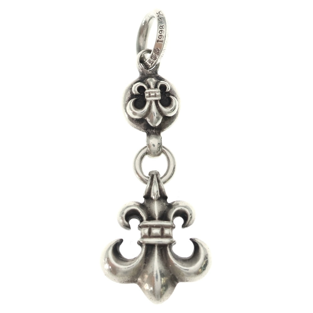 CHROME HEARTS(クロムハーツ) 1BALL BS FLEUR 1ボールBSフレアチャーム ペンダントトップ シルバー BCA198