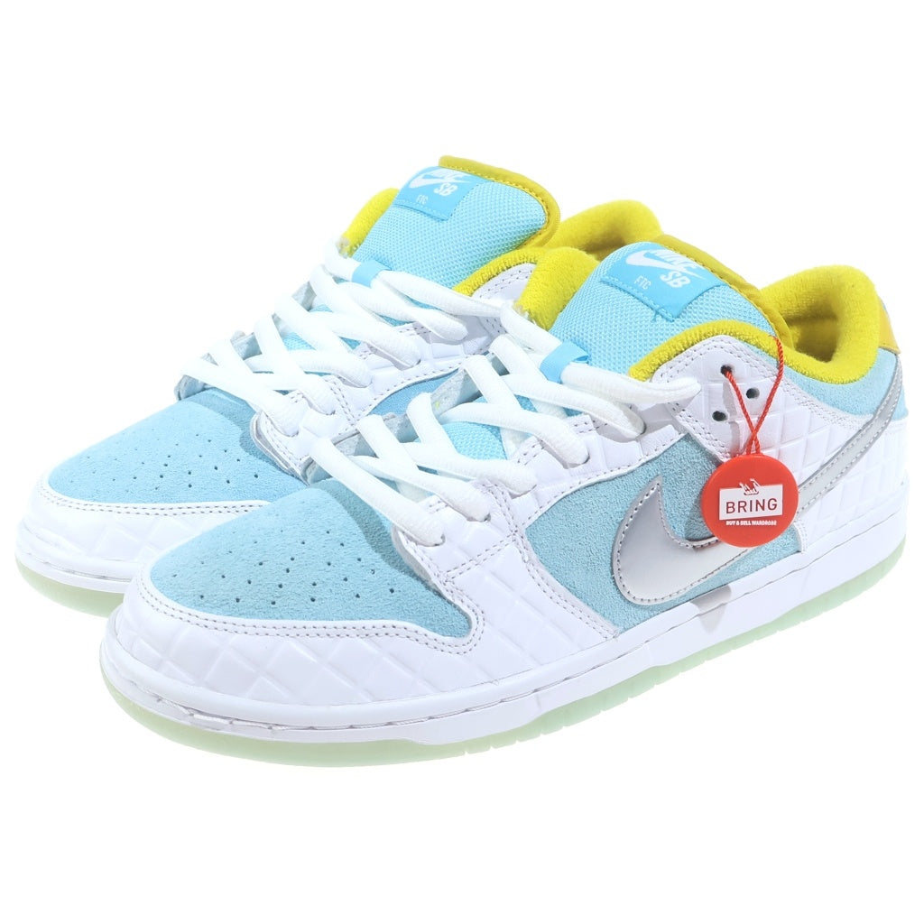 NIKE(ナイキ) FTC DUNK LOW PRO QS Lagoon Pulse ラグーンパルス ローカットスニーカー 銭湯 ライトブルー/ホワイト US10.5/28.5cm DH7687-400