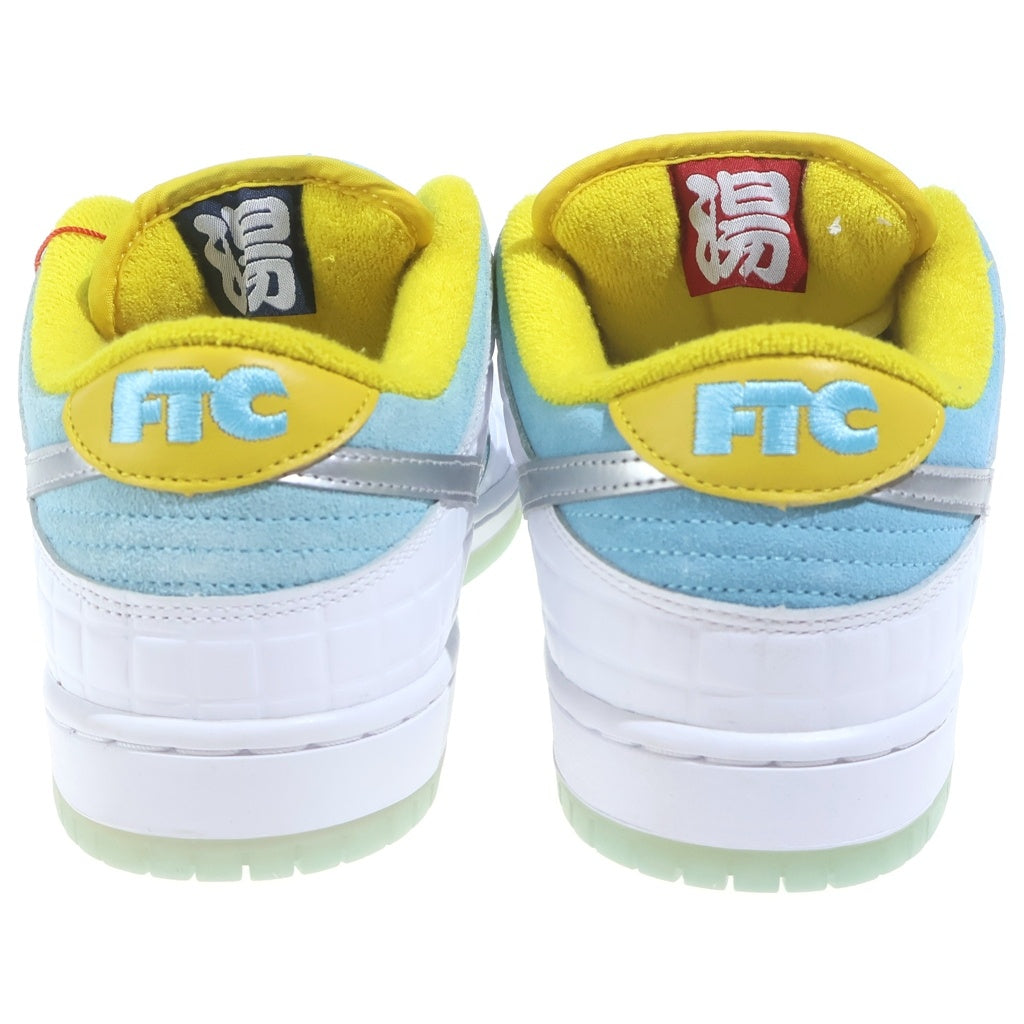 NIKE(ナイキ) FTC DUNK LOW PRO QS Lagoon Pulse ラグーンパルス ローカットスニーカー 銭湯 ライトブルー/ホワイト US10.5/28.5cm DH7687-400