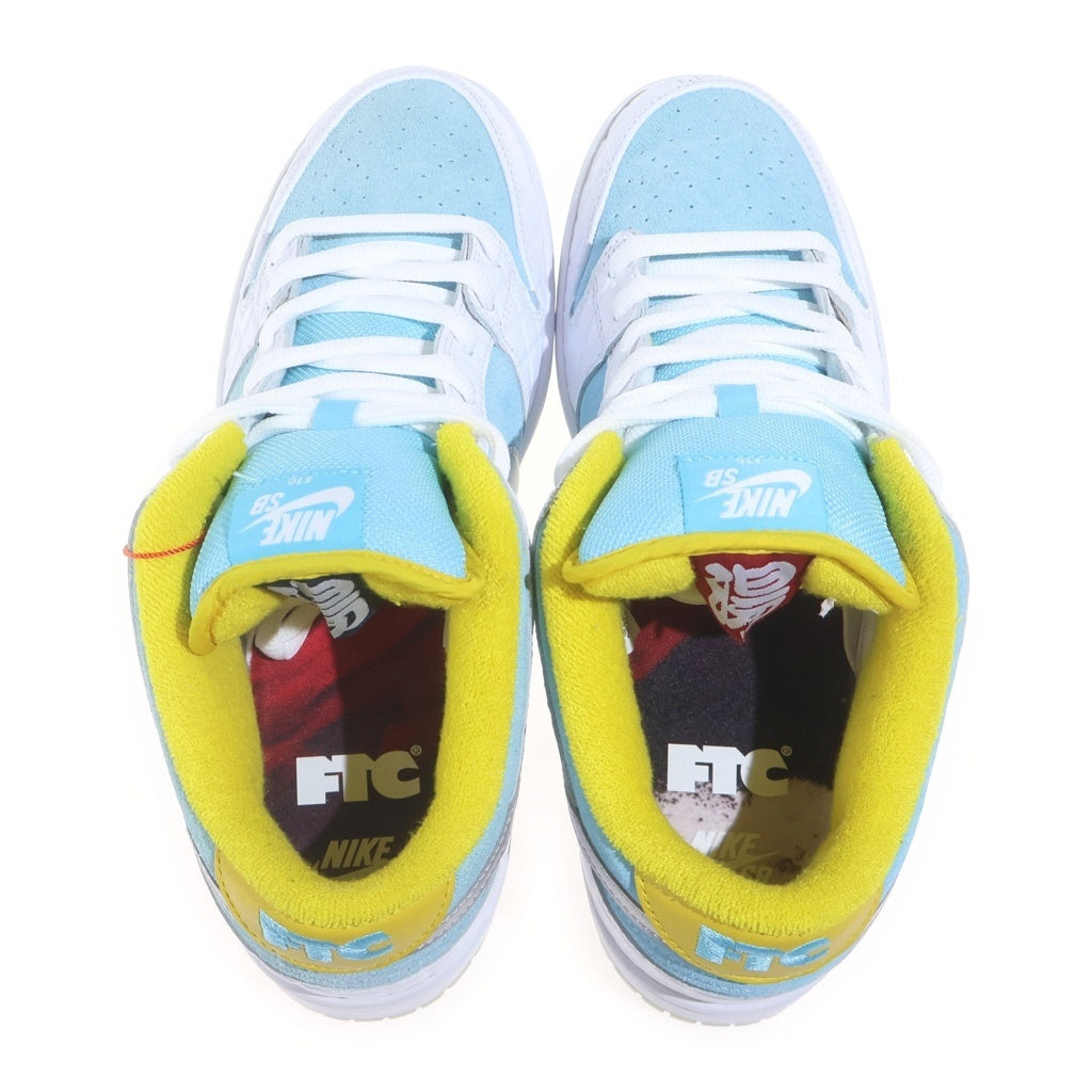 NIKE(ナイキ) FTC DUNK LOW PRO QS Lagoon Pulse ラグーンパルス ローカットスニーカー 銭湯 ライトブルー/ホワイト US10.5/28.5cm DH7687-400