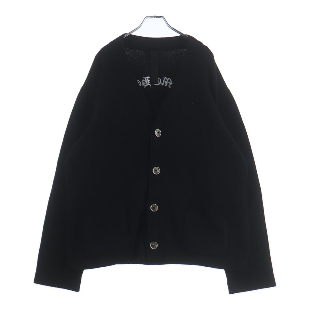 CHROME HEARTS(クロムハーツ) Y NOT SAILIN ON CARDIGAN カシミヤニットカーディガン ブラック