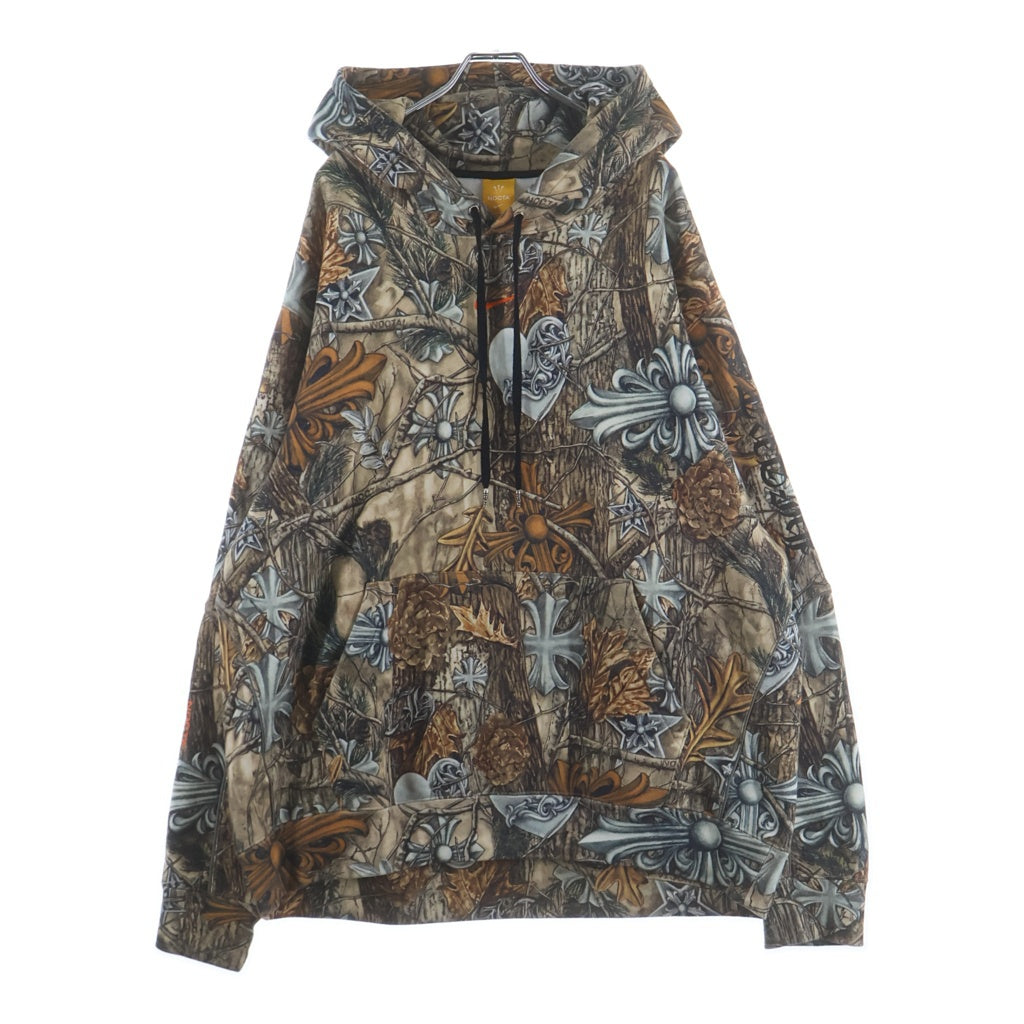 CHROME HEARTS(クロムハーツ) ×NIKE×NOCTA DRAKE HOODIE ナイキ ノクタ ドレイク バックホースシュープリント プルオーバースウェットパーカー マルチカラー